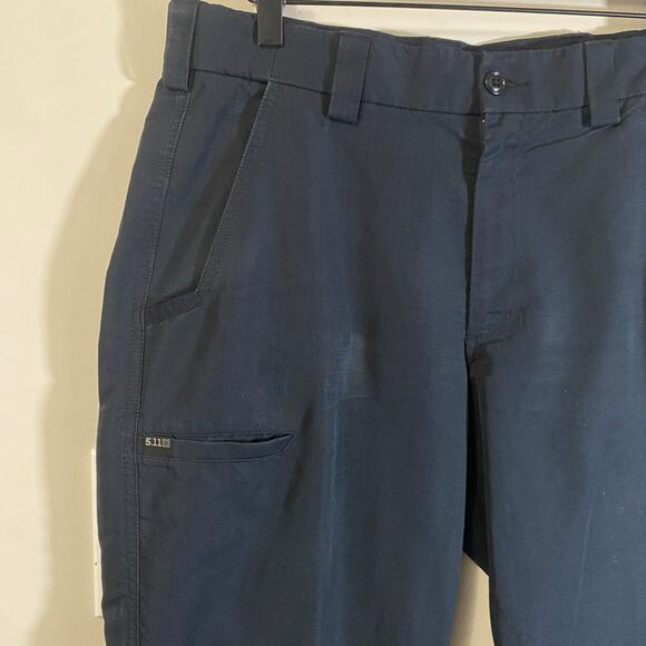 5.11 Tactical Men's Fast-Tac Urban Pants Black Tactical Pant Sz 32 - Picture 3 of 13